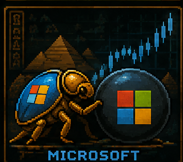 Microsoft pixel-art scarab